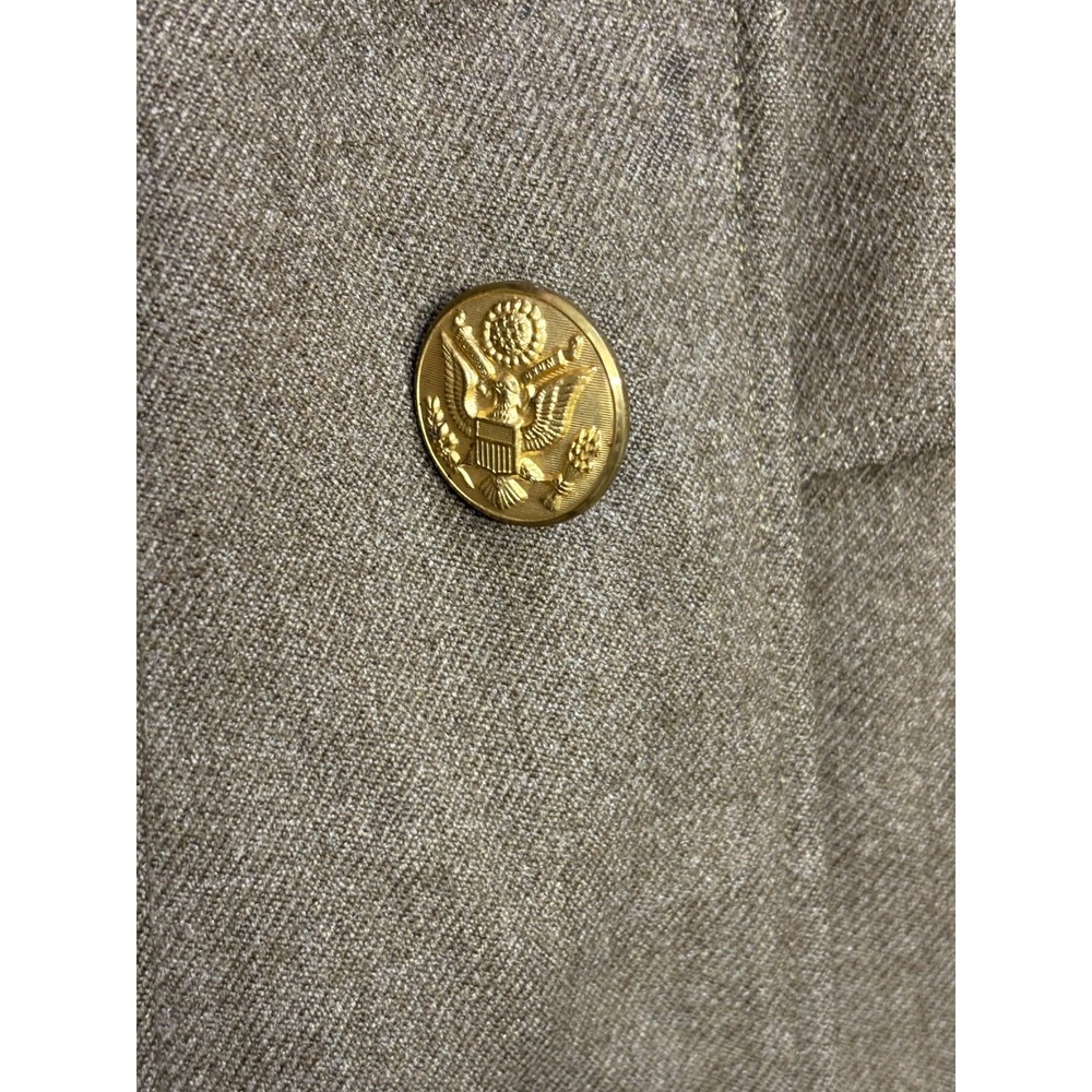 US‎ Army Air Force Uniform Jackets Brown 1940s Patches Original 40R Vintage - Picture 10 of 16